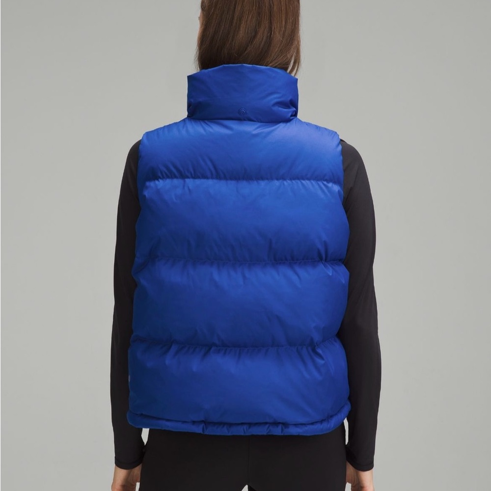 lululemon athletica RED Quilted Puffer Vest with Hood - Picture 9 of 9